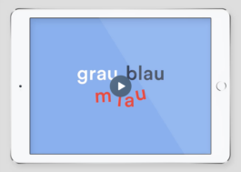 grau blau miau